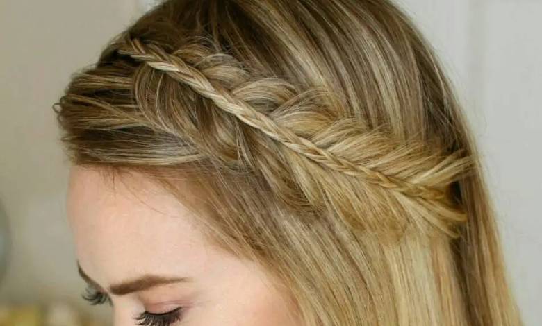 مدل جلو مو برای زیر شال