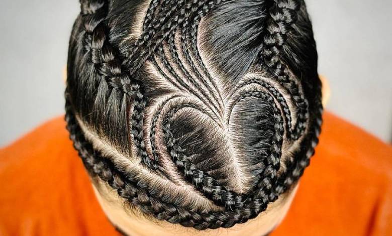 مدل جلو مو برای زیر شال