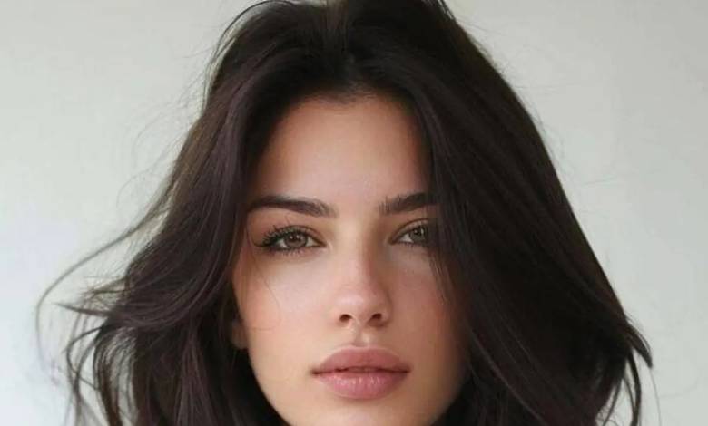 مدل جلو مو برای زیر شال