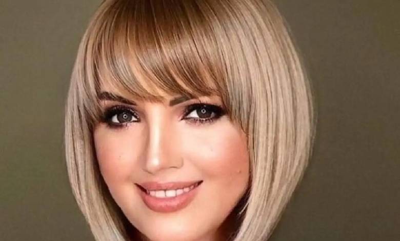 مدل جلو مو برای زیر شال