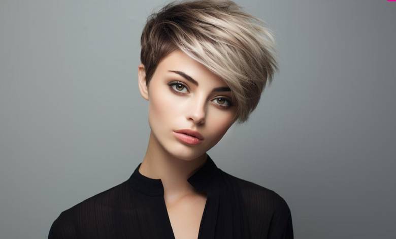 مدل جلو مو برای زیر شال